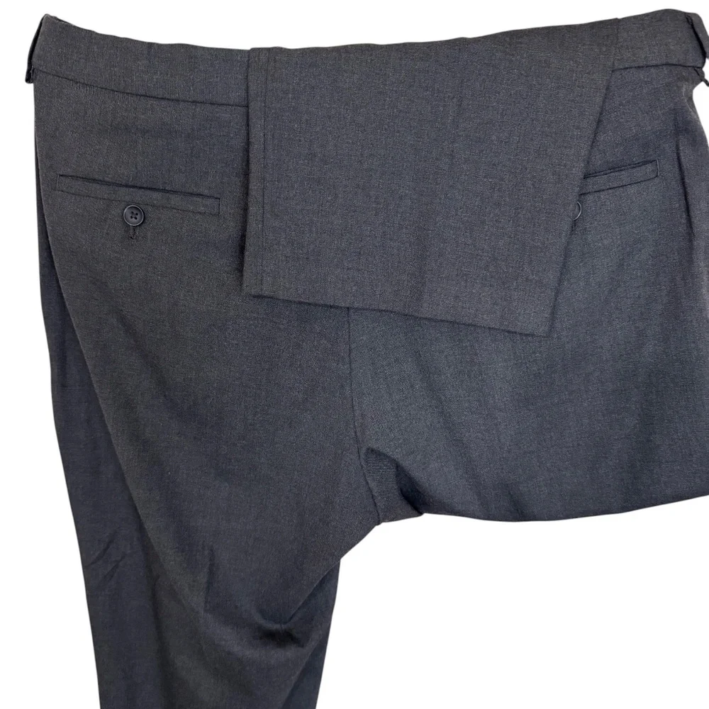 J.M.‎ Haggar classic fit pants 38x30 Charcoal Blue